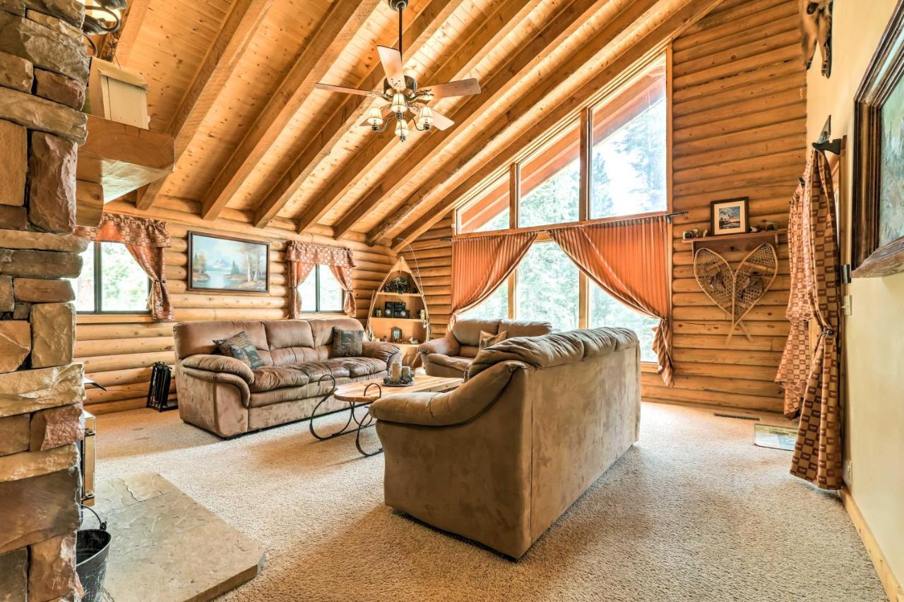 Cozy Utah Cabin With Deck And Fire Pit! Duck Creek Village Exterior photo