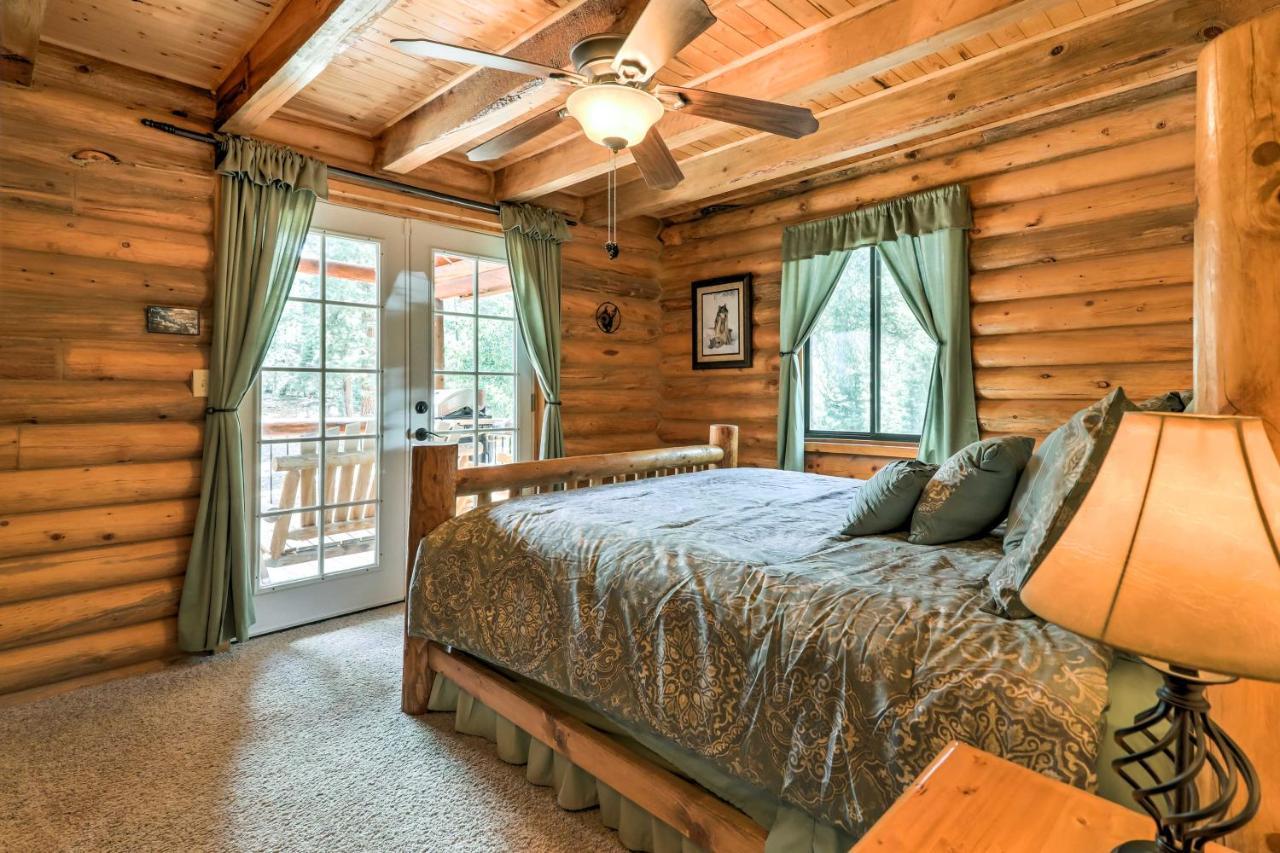 Cozy Utah Cabin With Deck And Fire Pit! Duck Creek Village Exterior photo