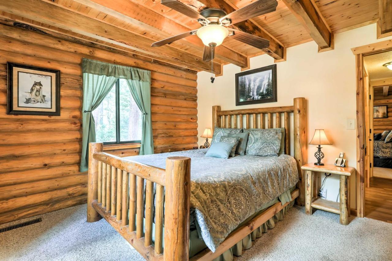 Cozy Utah Cabin With Deck And Fire Pit! Duck Creek Village Exterior photo
